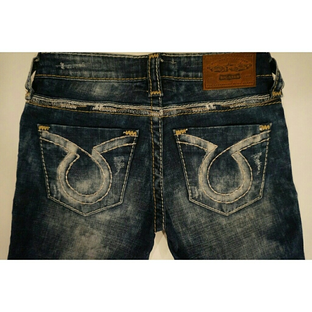 NEW Big Star Liv Crop Low Rise 25